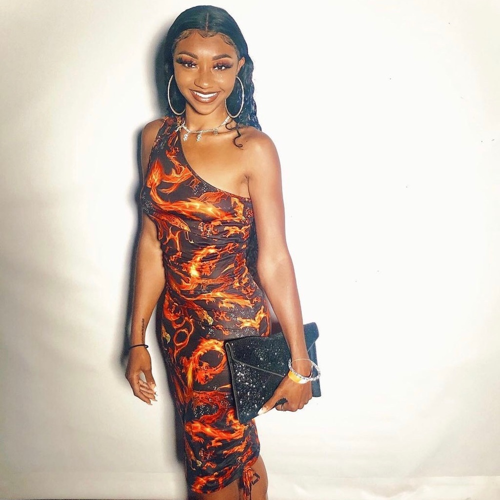 Marble Fire-Dragon Dress🐉